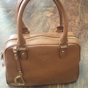 Ralph Lauren hand bag brown